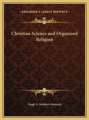 Christian Science and Organized Religion