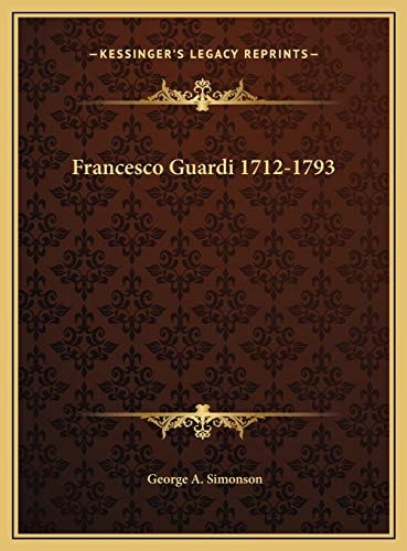 Francesco Guardi 1712-1793