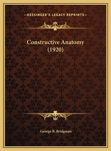 Constructive Anatomy (1920)