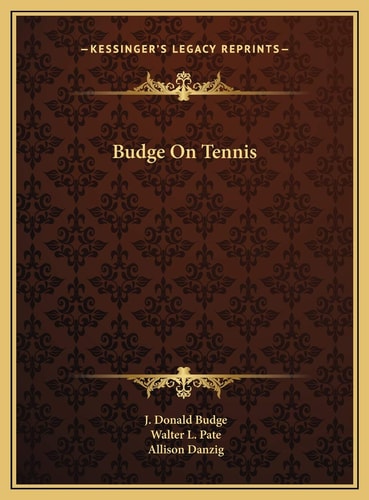 Budge On Tennis