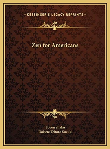 Zen for Americans