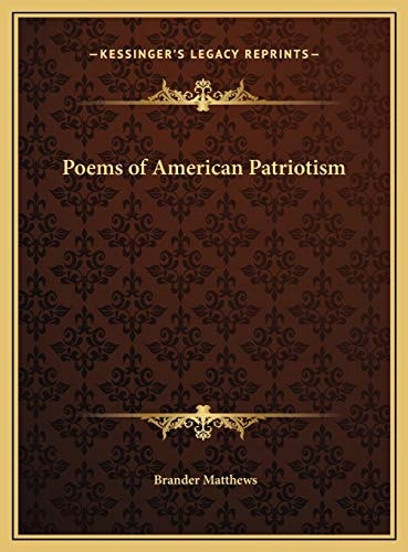 Poems of American Patriotism