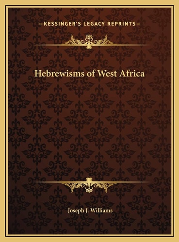 Hebrewisms of West Africa