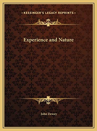 Experience and Nature