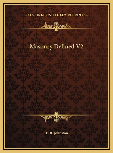 Masonry Defined V2