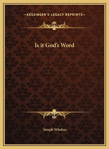Is it God's Word