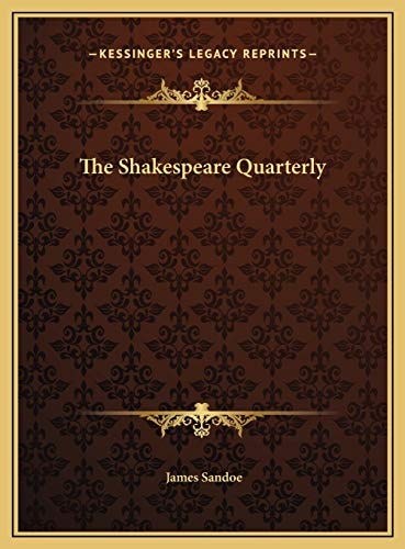 The Shakespeare Quarterly