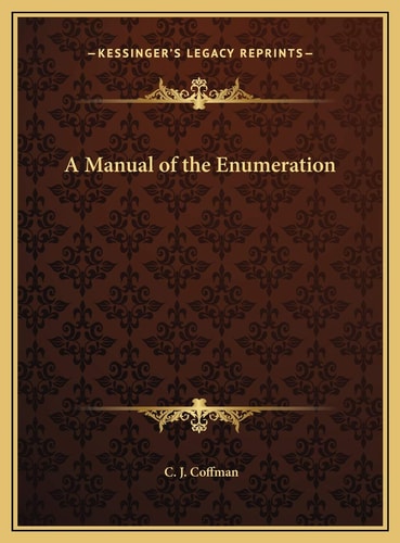 A Manual of the Enumeration