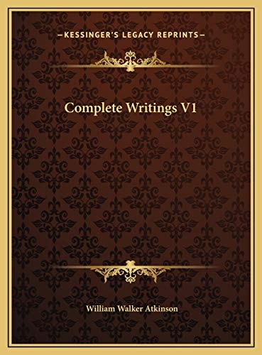 Complete Writings V1