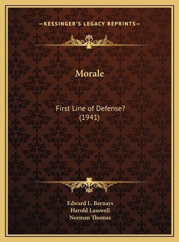 Morale: First Line of Defense? (1941)