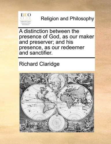 A distinction between the presence of God, as our maker and preserver; and his presence, as our redeemer and sanctifier.
