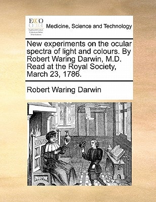 New experiments on the ocular spectra of light and colours. By Robert Waring Darwin, M.D. Read at the Royal Society, March 23, 1786.