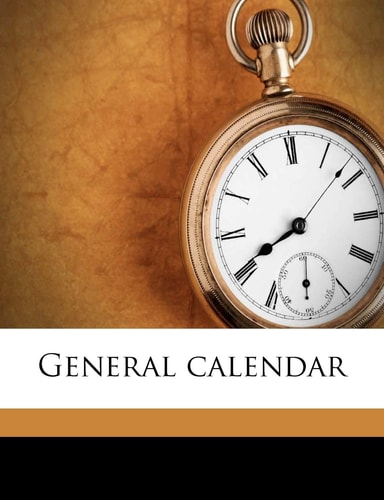 General calenda, Volume 1897-98