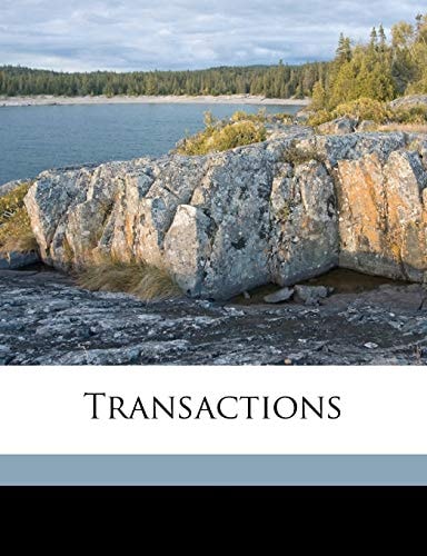 Transaction, Volume 23