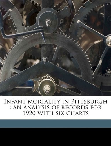 Infant mortality in Pittsburgh: an analysis of records for 1920 with six charts