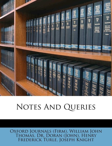 Notes And Queries