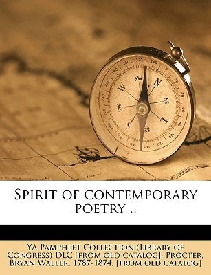 Spirit of contemporary poetry ..