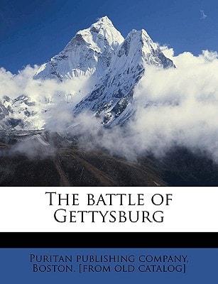 The battle of Gettysburg
