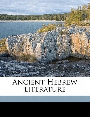 Ancient Hebrew literature Volume 4