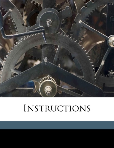 Instructions
