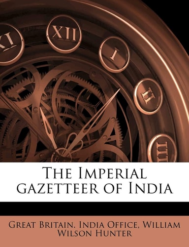 The Imperial gazetteer of India Volume 20