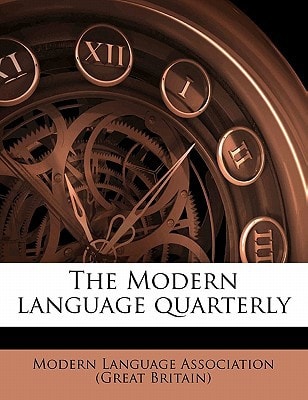 The Modern language quarterl, Volume 3