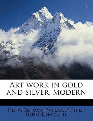 Art work in gold and silver, modern