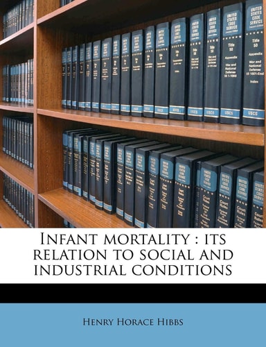 Infant mortality: its relation to social and industrial conditions