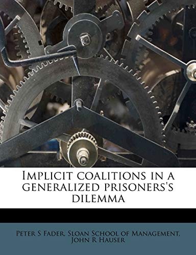 Implicit Coalitions in a Generalized Prisoners's Dilemma
