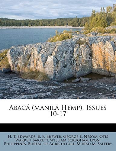 Abacá (Manila Hemp), Issues 10-17