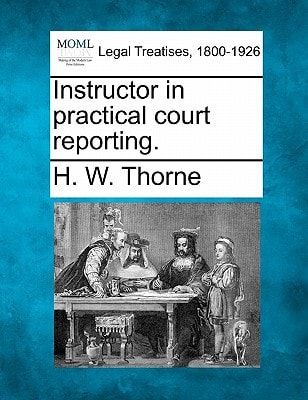Instructor in practical court reporting.