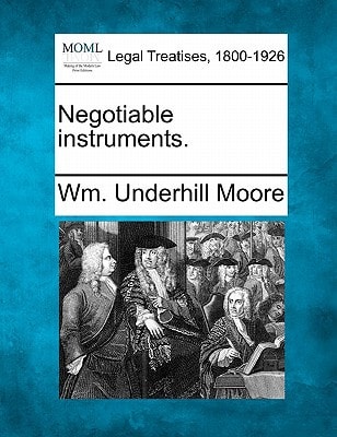 Negotiable instruments.