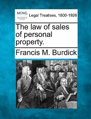 The law of sales of personal property.