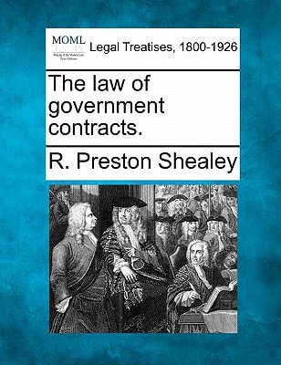The law of government contracts.