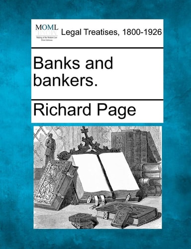 Banks and bankers.