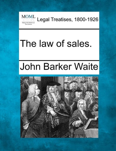 The law of sales.
