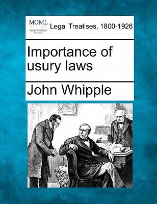 Importance of usury laws