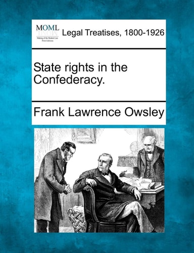 State rights in the Confederacy.