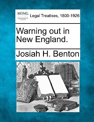 Warning out in New England.