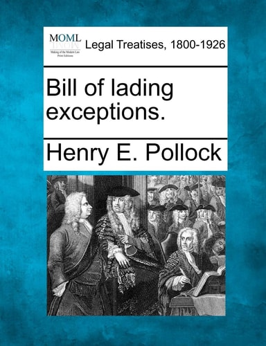 Bill of lading exceptions.