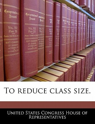 To reduce class size.