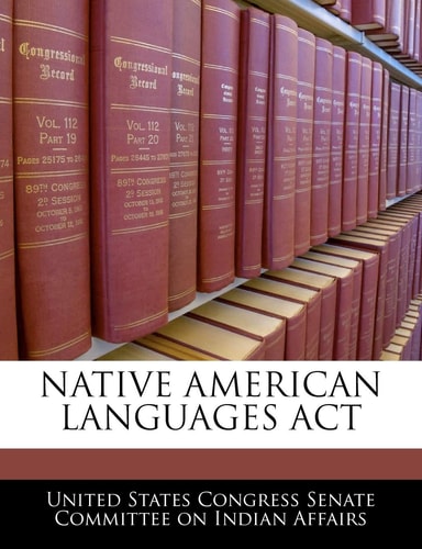 Native American Languages Act