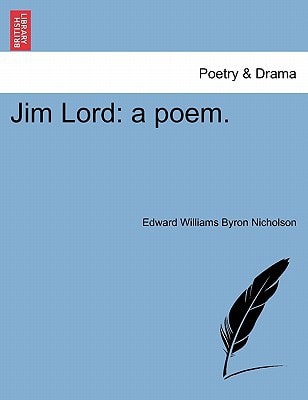 Jim Lord: a poem.