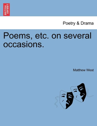 Poems, etc. on several occasions.