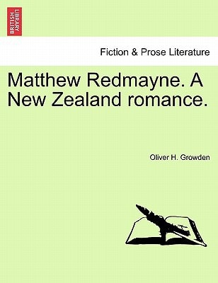 Matthew Redmayne. A New Zealand romance.
