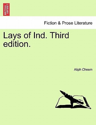Lays of Ind. Third edition.