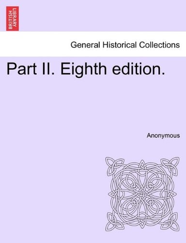 Part II. Eighth edition.