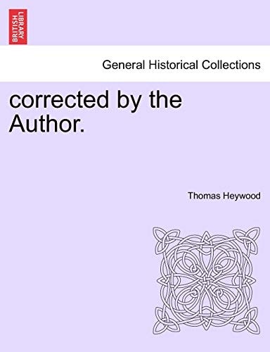 corrected by the Author.