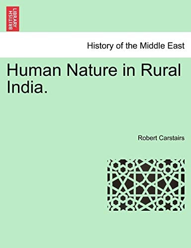 Human Nature in Rural India.