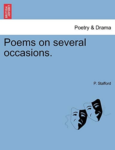 Poems on several occasions.